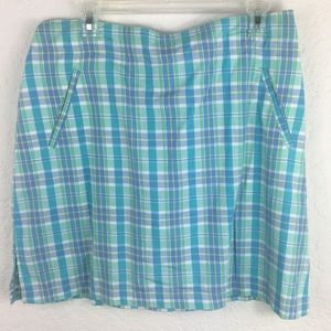 Line Up golf skirt skort size: 14